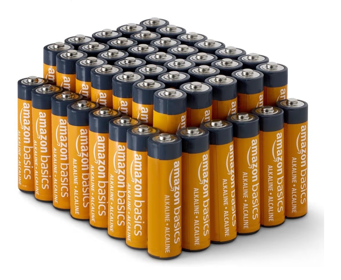 This is a ridiculously good deal for batteries! 🔋 A 48 pack of AA batteries is only $12.99 today at Amazon! We use these Amazon batteries all the time for different things around the house, and they have a great lifespan. I feel like you can never have too many on hand for when you need them. Fantastic deal!! 

#LTKSaleAlert #LTKHome
