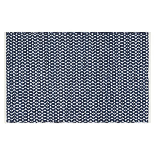 Penny Rug, Navy/White | One Kings Lane