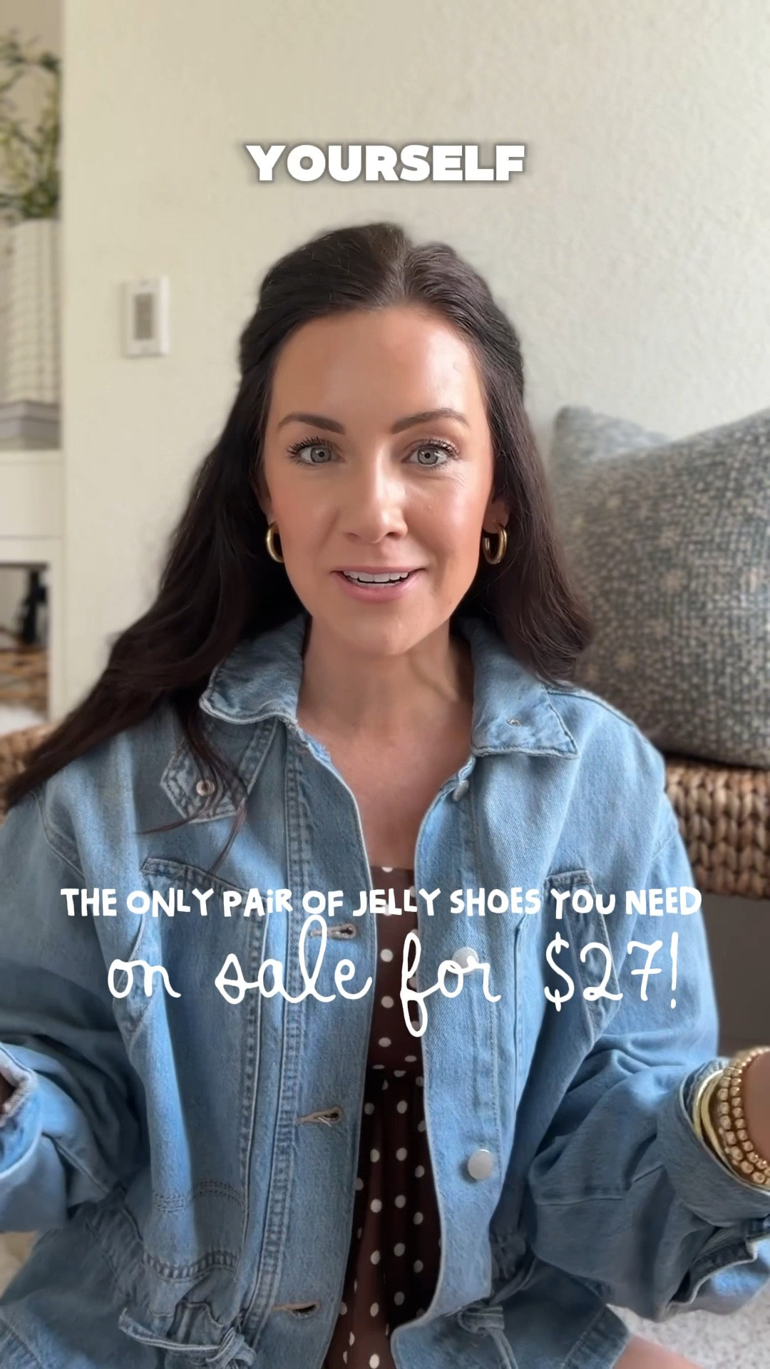 Comment JELLY to shop these darling Mary Jane jelly mules that are on sale😍😍 under $30!! Just as comfortable as they are cute!! Come in red as well❣️
.
.
If you’re on the fence about trying the jelly shoe trend—TRY THESE!!! So chic, fun & instantly make your outfit feel on trend!
.
.
Run tts—wearing my normal size 8!
.
.
#walmartfashion @Steve Madden US 

#LTKootd #LTKSaleAlert #LTKSeasonal