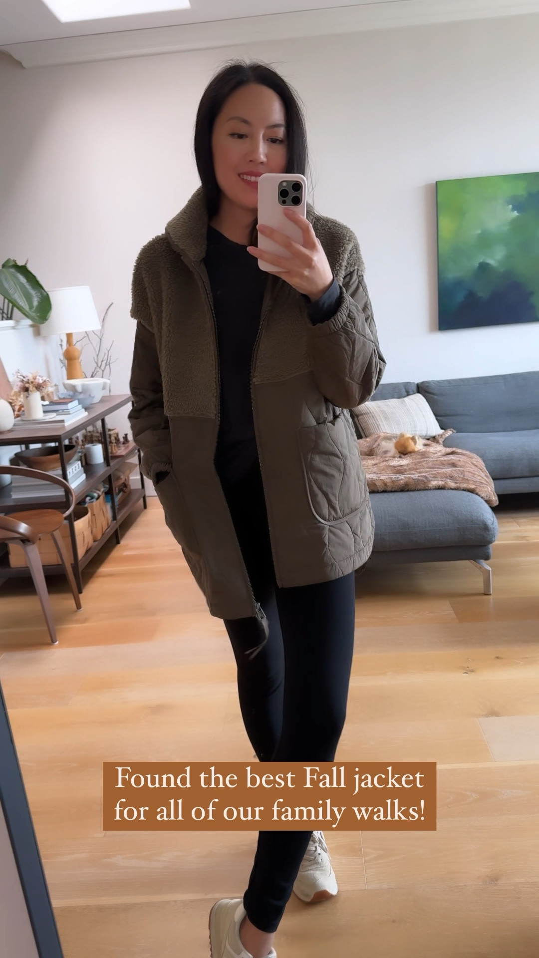 SELLING OUT FAST! Best fall jacket for our family walks and outdoor time!! It’s  warm, cozy, casual and modern. 

I’m wearing a size Small.

#LTKHoliday #LTKfitness #LTKGiftGuide