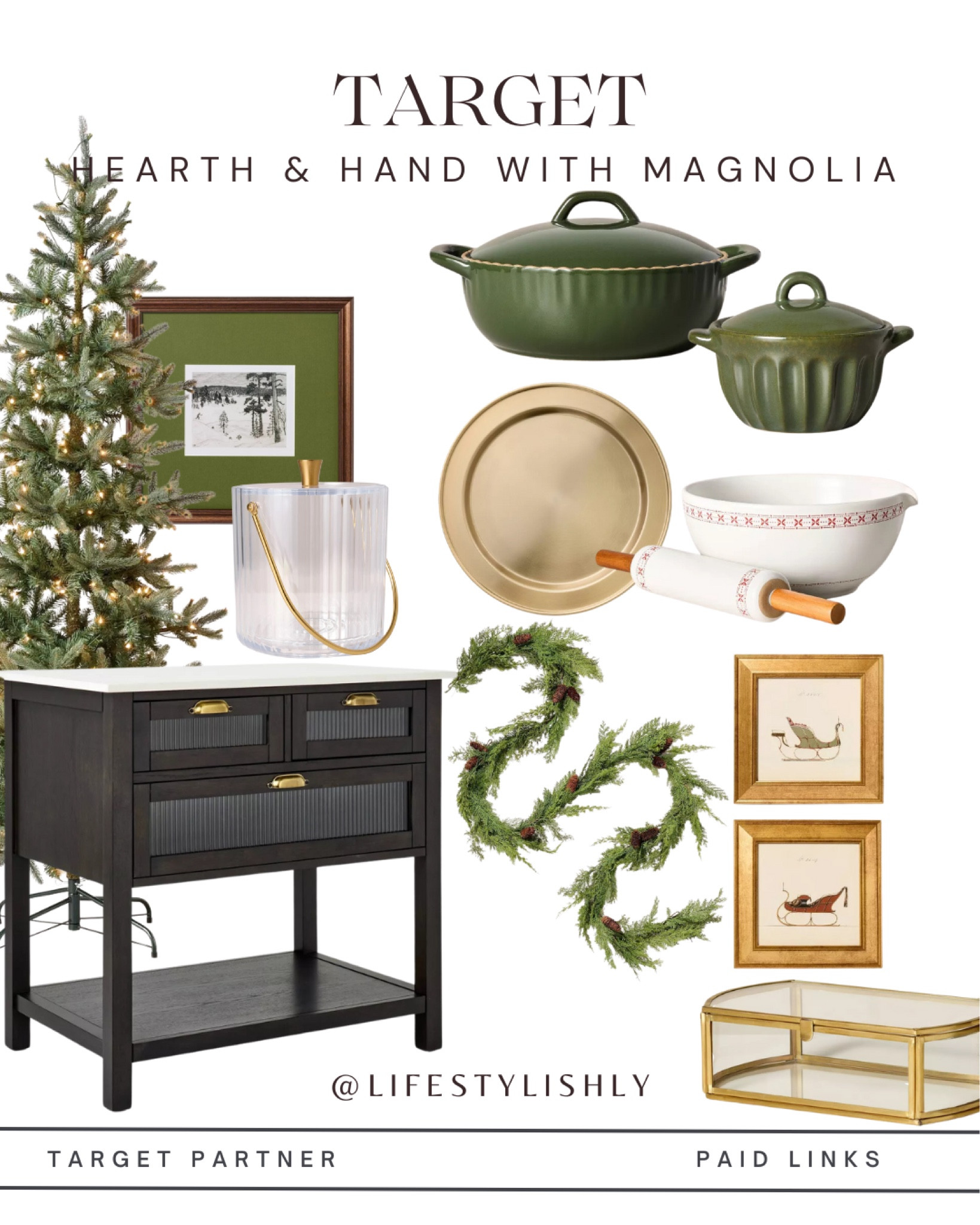 🎄 The new holiday drop from Target is here, and trust me—you don’t want to wait! ✨ Studio McGee and Hearth & Hand have outdone themselves this season, with pieces that are perfect for creating cozy, elevated holiday vibes. These collections always sell out fast, so grab your favorites before they’re gone!