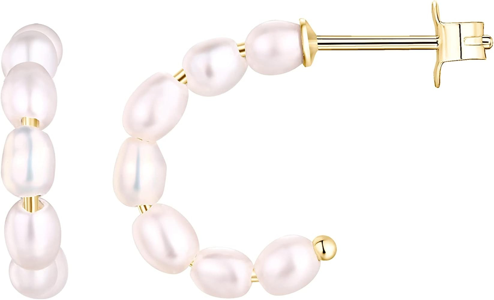 PAVOI Post Pearl Hoop | Amazon (US)