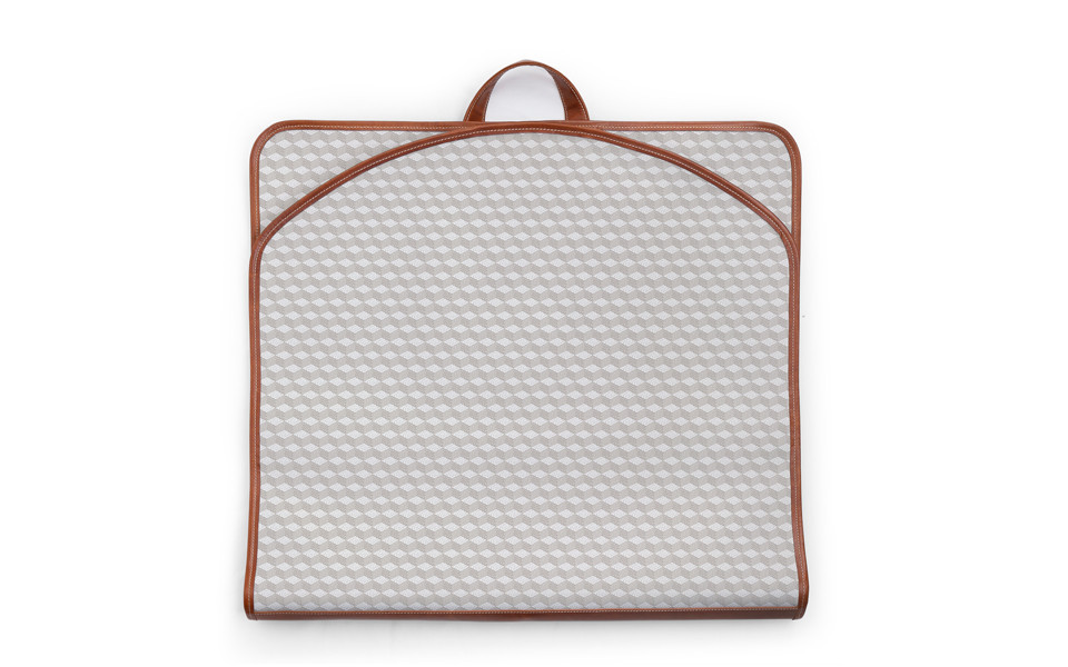 Gatwick Garment Bag - Monogram Stripe | Barrington Gifts