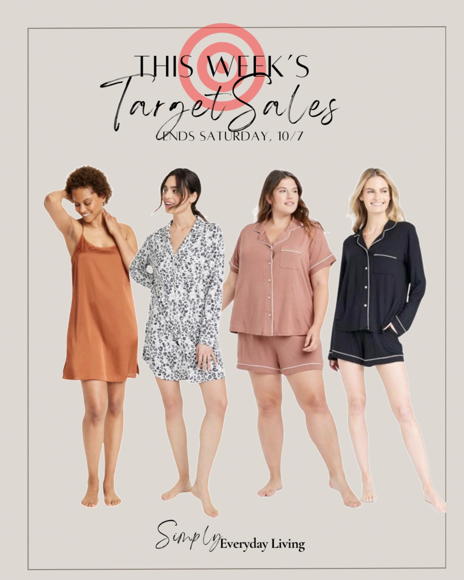 Here are some of my favorite pajama sets. They are also 30% off through target circle 🎯🎯🎯. What a steal!

#LTKsalealert