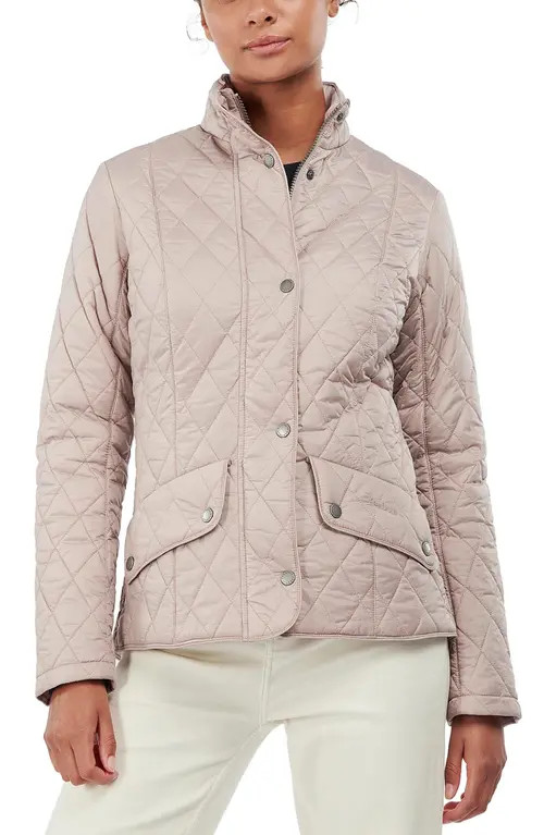 Barbour Flyweight Quilted Jacket in Dusty Mauve at Nordstrom, Size 12 Us | Nordstrom