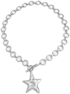 Chunky Necklace for Women Big Star Necklaces for Women Trendy Large Statement Necklace Thick Chai... | Amazon (US)