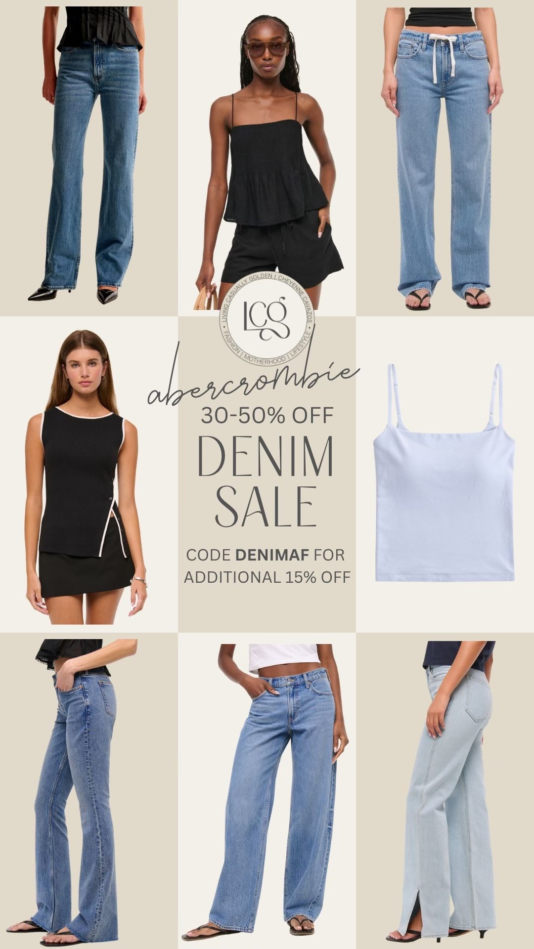 #abercrombiepartner @abercrombie the denim sale is here!! All jeans are currently 30-50% off, 20% off almost everything else, and code DENIMAF stacks for an additional 15% off. Offer valid in stores and online August 6, 2025 to August 11, 2025 in US/CA. Excludes clearance. Online price reflects discount.

#LTKStyleTip #LTKSaleAlert #LTKautumn