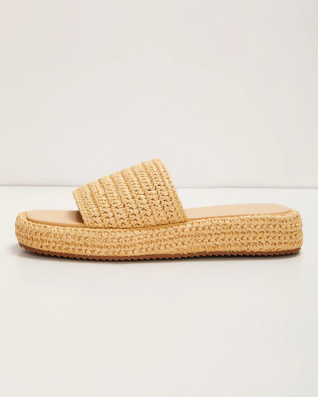 Bernadette Raffia Flat Sandal | VICI