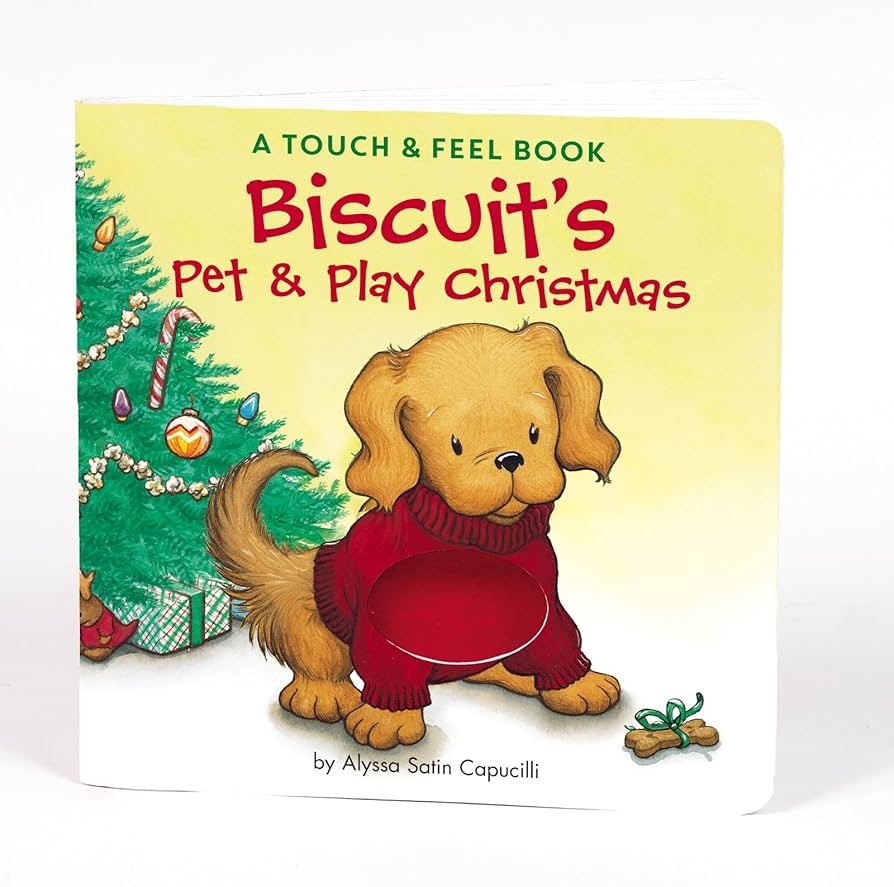 Biscuit's Pet & Play Christmas: A Touch & Feel Book: A Christmas Holiday Book for Kids | Amazon (US)