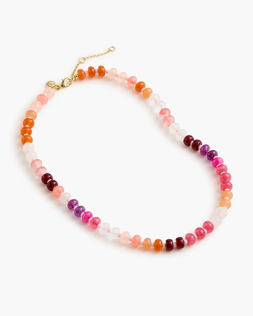 Oval beaded necklace | J.Crew Factory