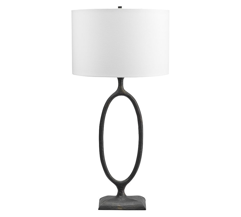 Easton Forged-Iron Table Lamp | Pottery Barn (US)