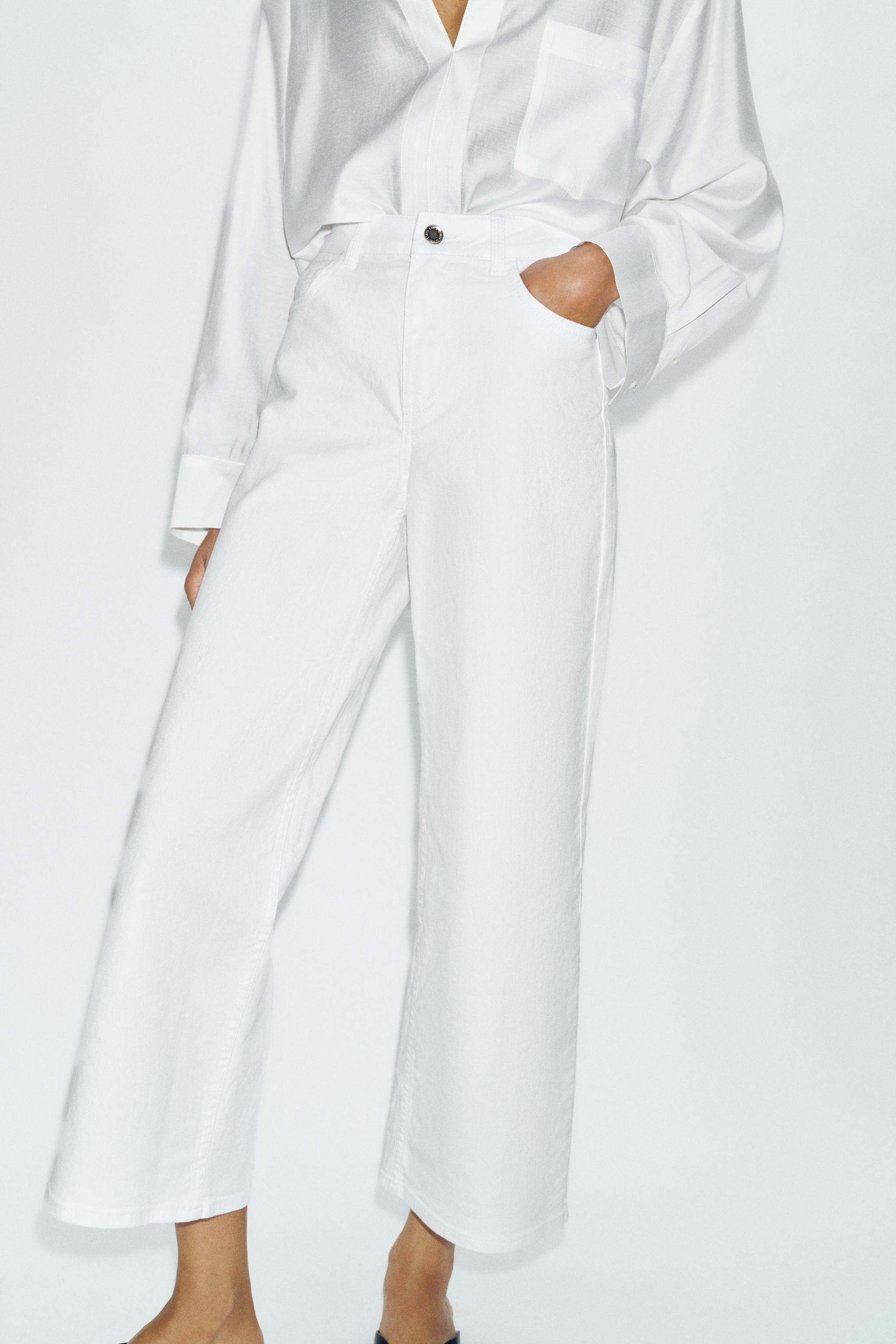 Z1975 HIGH-WAISTED CULOTTE COMFORT JEANS | Zara US