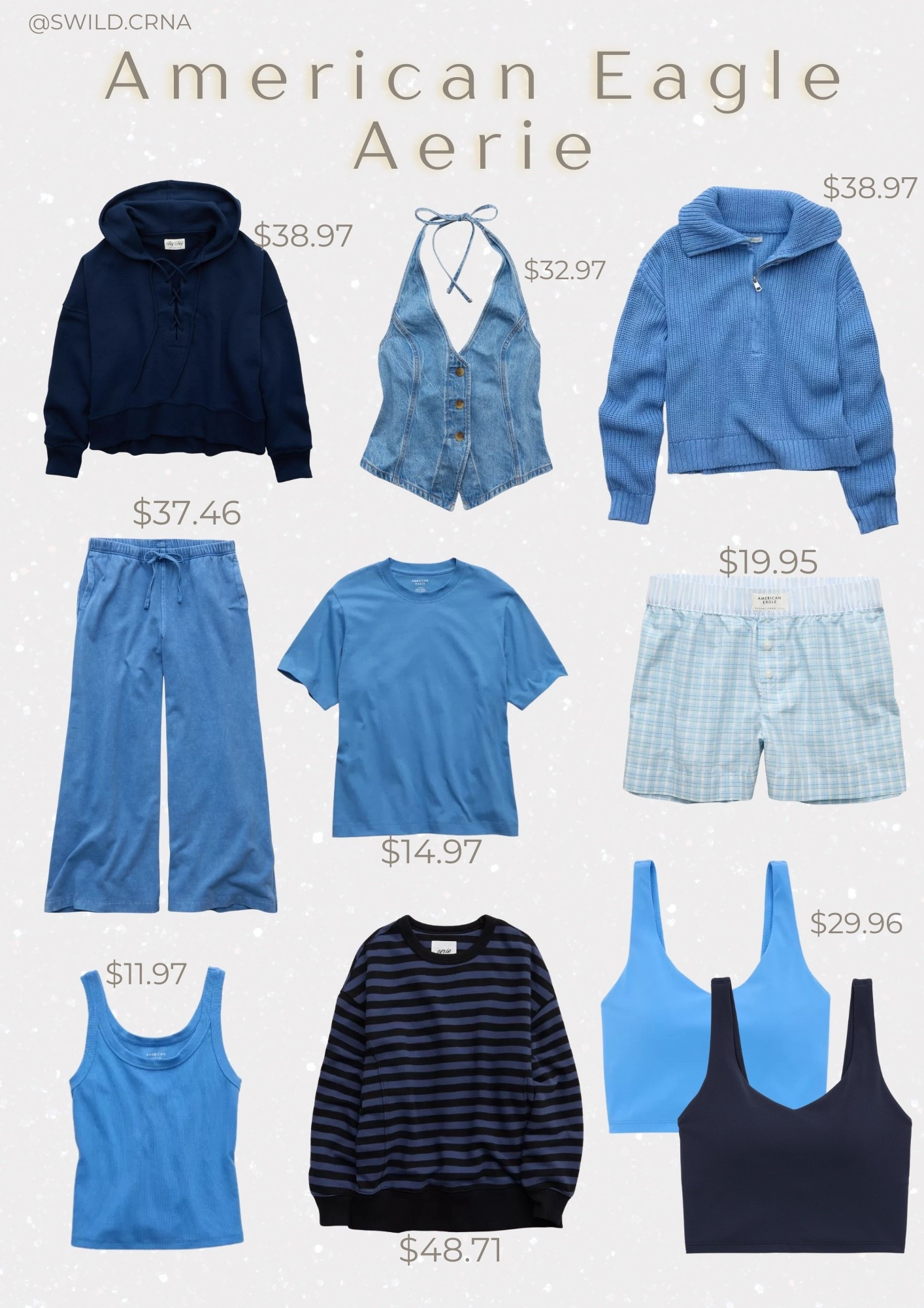 American Eagle and Aerie just dropped some coastal vibe staples and I am so here for it 🩵💙🤍

#LTKootd #LTKActive #LTKFindsUnder50