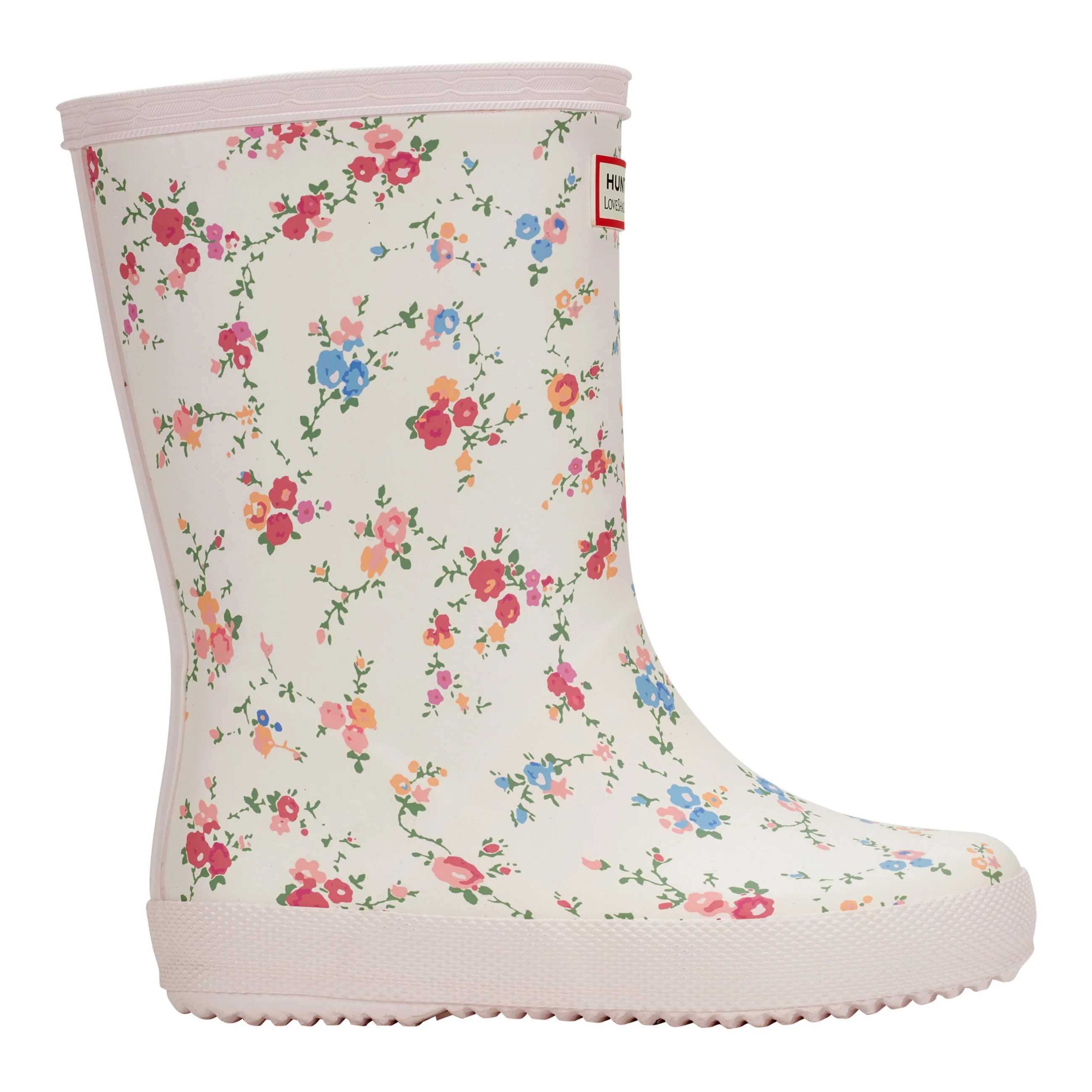 Hunter x LoveShackFancy Kids First Classic Sunrise Patchwork Confetti | Hunter Boots