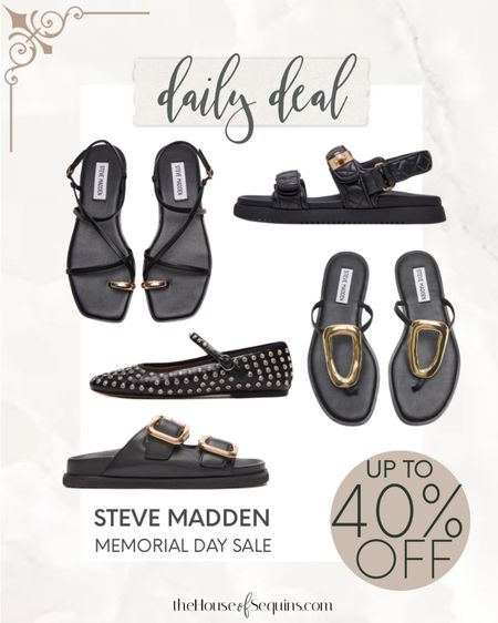 Shop Steve Madden Memorial Day Sale UP TO 40% OFF! 