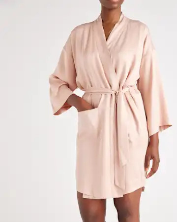100% Washable Silk Robe | Quince