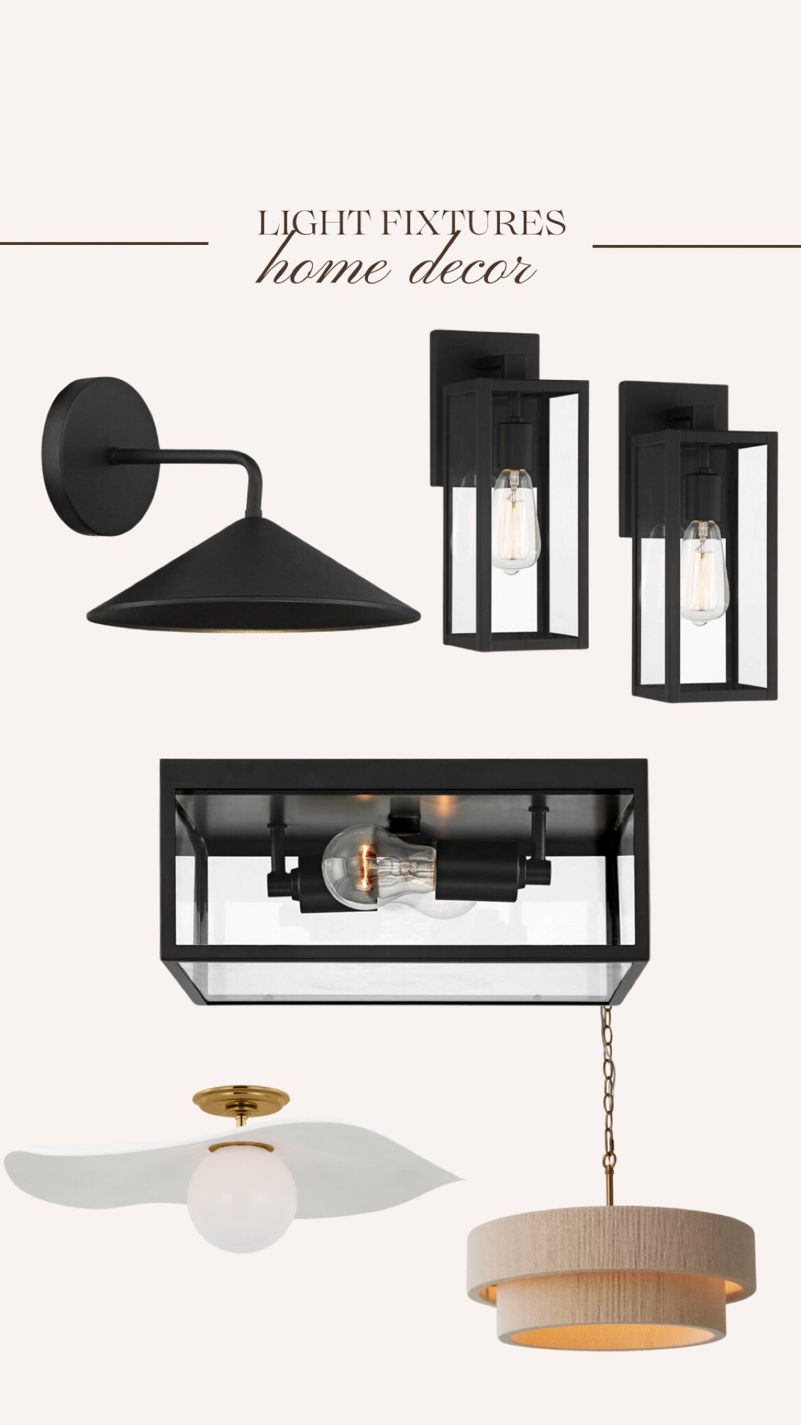 Different light fixtures I was eyeing for our new house!!

#LTKGiftGuide #LTKHome #LTKFamily