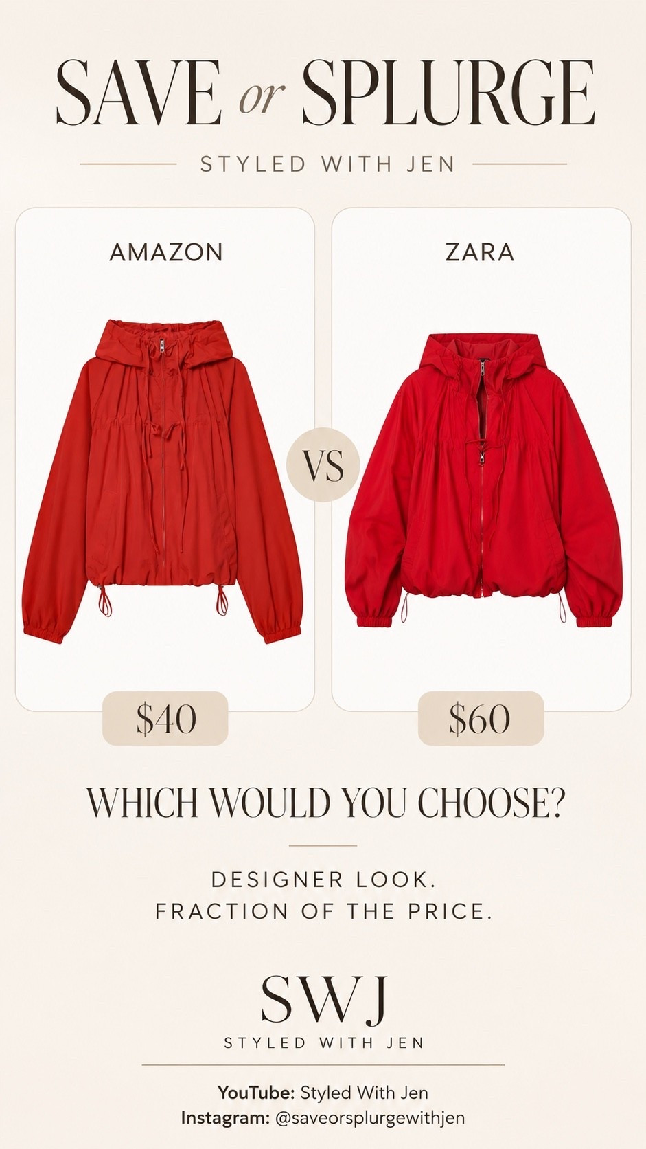 FOUND IN STOCK!! This is one of the Jackets of Fall 2026! The viral SOLD OUT ZARA windbreaker / rain jacket! The modern day rain coat , so many unique features! Grab this look for less NOW before it’s out of stock AGAIN!

#LTKfall #LTKstyletip #LTKtravel
