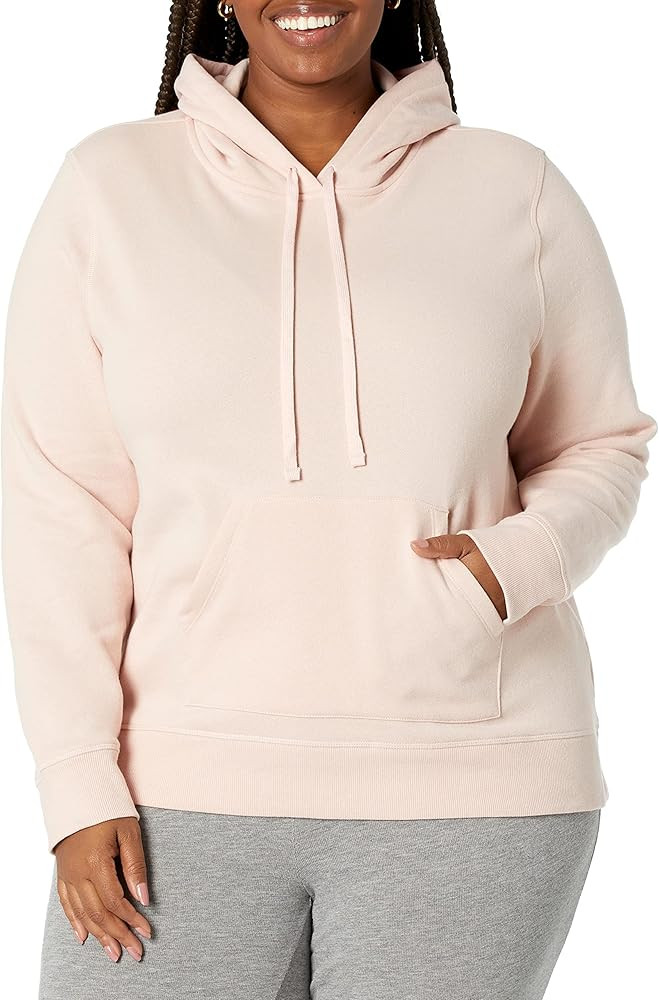Amazon Essentials Women's Fleece Pullover Hoodie (Available in Plus Size) | Amazon (US)