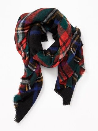 Flannel Blanket Scarf for Women | Old Navy US