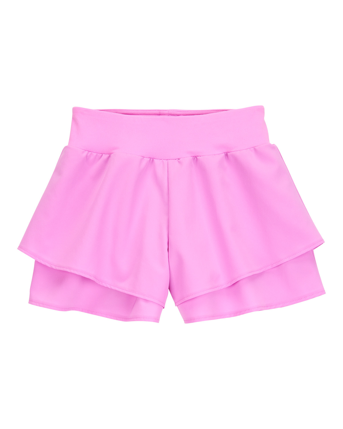 Kid Flowy Layered Flip Short - Pink - Carter's | Carter's | Carter's Inc