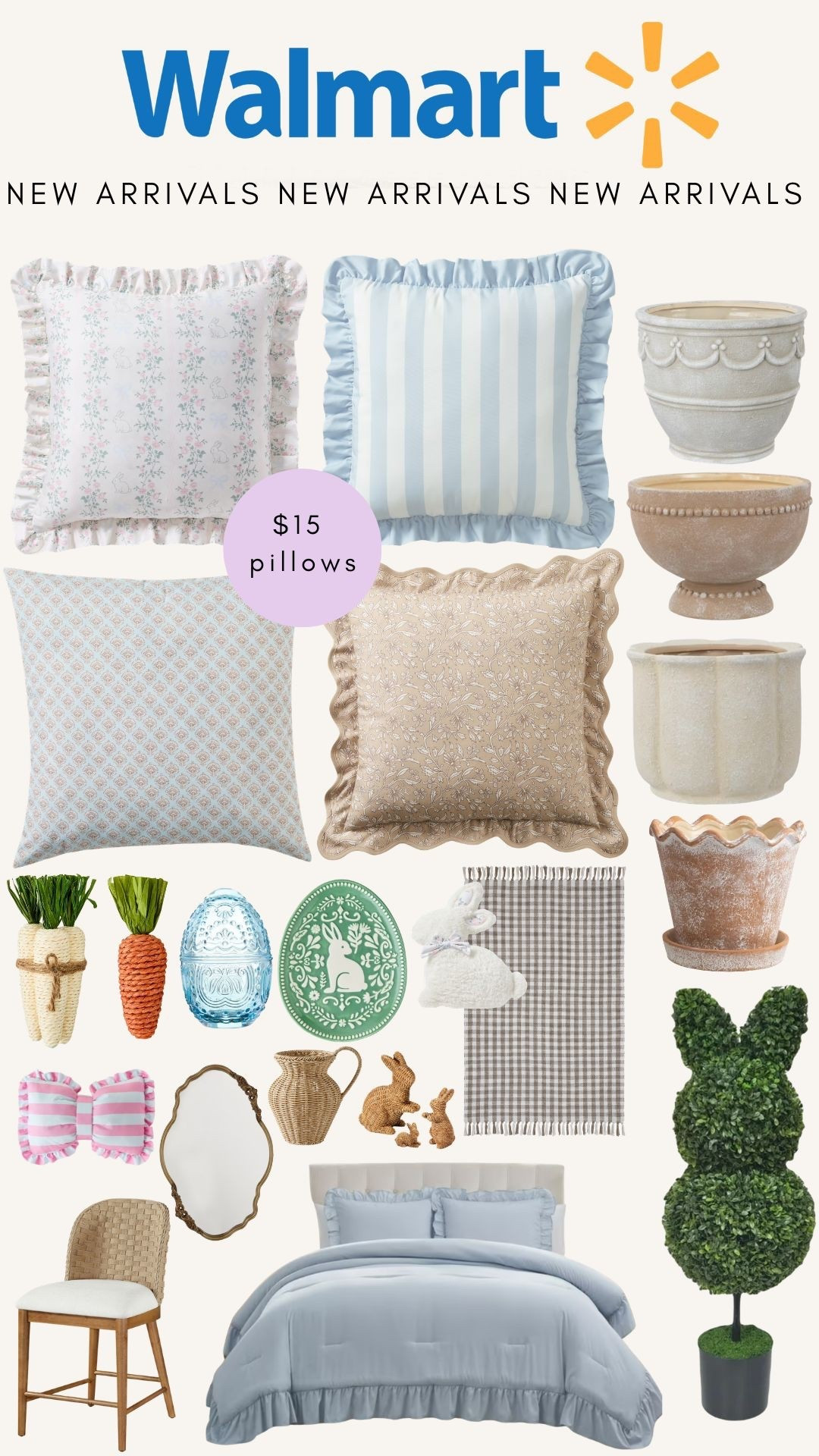 NEW Walmart home for spring! 

#LTKHome #LTKSpringSale #LTKSeasonal