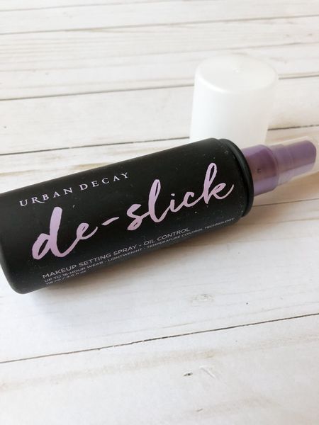I love Urban Decay’s De-slick setting spray because it controls my oil and helps my makeup last longer.

#LTKbeauty #LTKSeasonal #LTKfindsunder50
