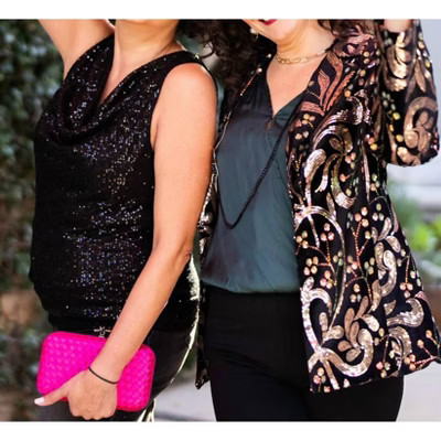 Women's Sparkling Star Tank - M made in Italy | Target