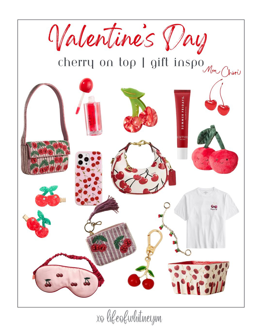 Cherry on top? More like cherry everything 🍒 Perfect picks for your Valentine—or yourself

cherry icon | cherry prints | cherry on top | iconic cherry print | cherry bag charm | fiona beaded cherry bag | valentines gifts for her |  

 #LTKGiftGuide #LTKBeauty #LTKItBag