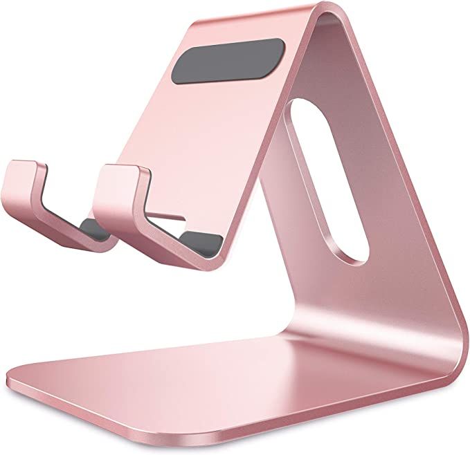 CreaDream Cell Phone Stand, Cradle, Holder,Aluminum Desktop Stand Compatible with Switch, All Sma... | Amazon (US)