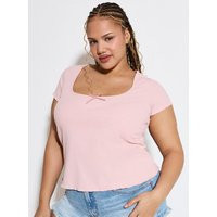 Baby Tee in Pink | Torrid (US & Canada)