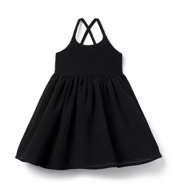 Seersucker Crossback Dress | Janie and Jack