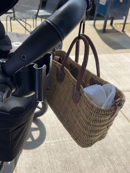 Cutie, on trend, summery bag! Also a nice little mom bag (peep the burp cloth hahah) 

#LTKitbag