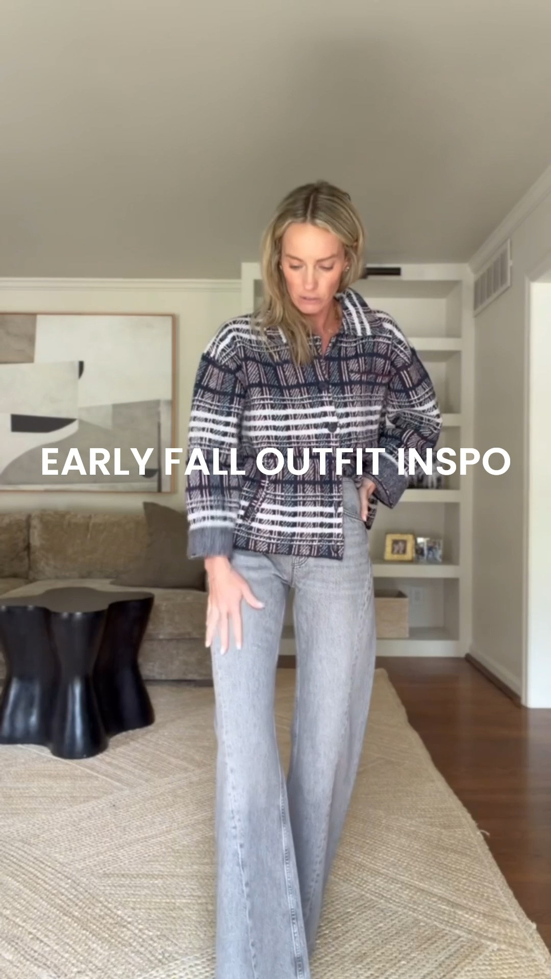 Wearing size S in the jacket and size 25 in the jeans!