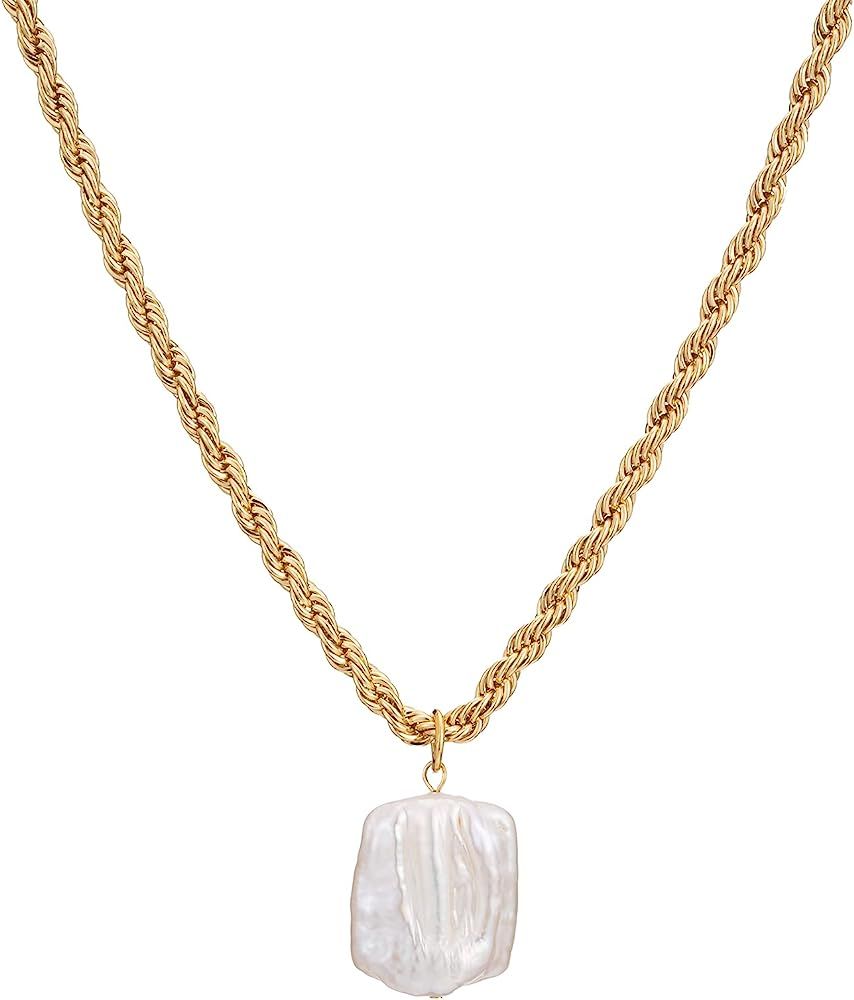 Women’s Baroque Pearls Pendant Necklace | Amazon (US)