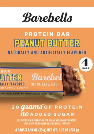 Barebells Peanut Butter Protein Bar 55g 4pk | Walmart (US)