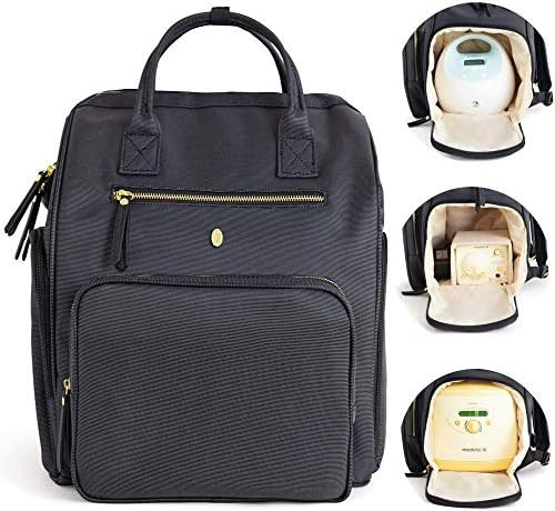 Chertsey by Idaho Jones Breast Pump Bag with Cooler Pocket and 15” Laptop Sleeve – Ultra Comfortable | Amazon (US)