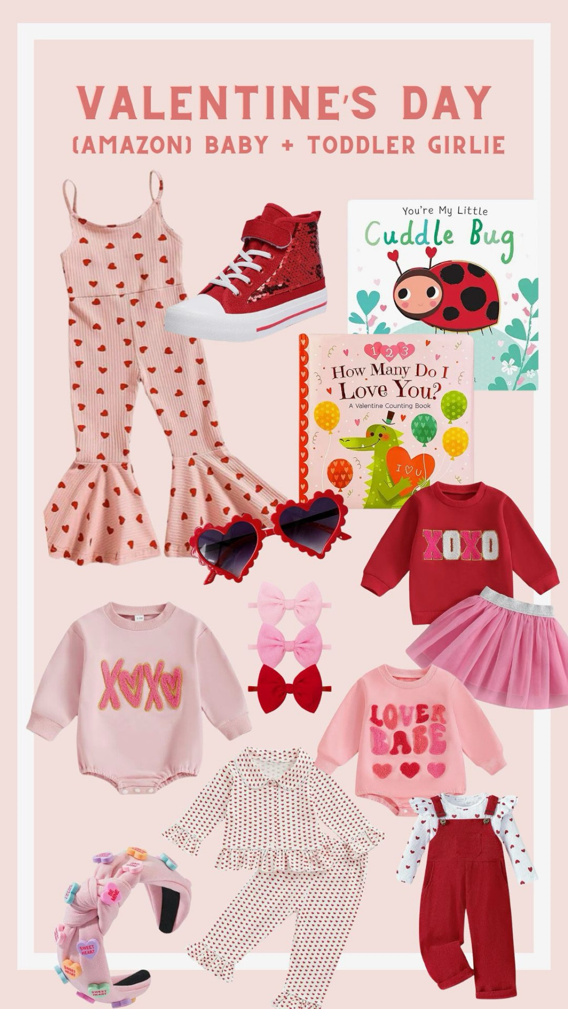 (amazon) valentines finds for the toddler / baby girlie !! 🩷🩷

#LTKSeasonal #LTKFamily #LTKKids