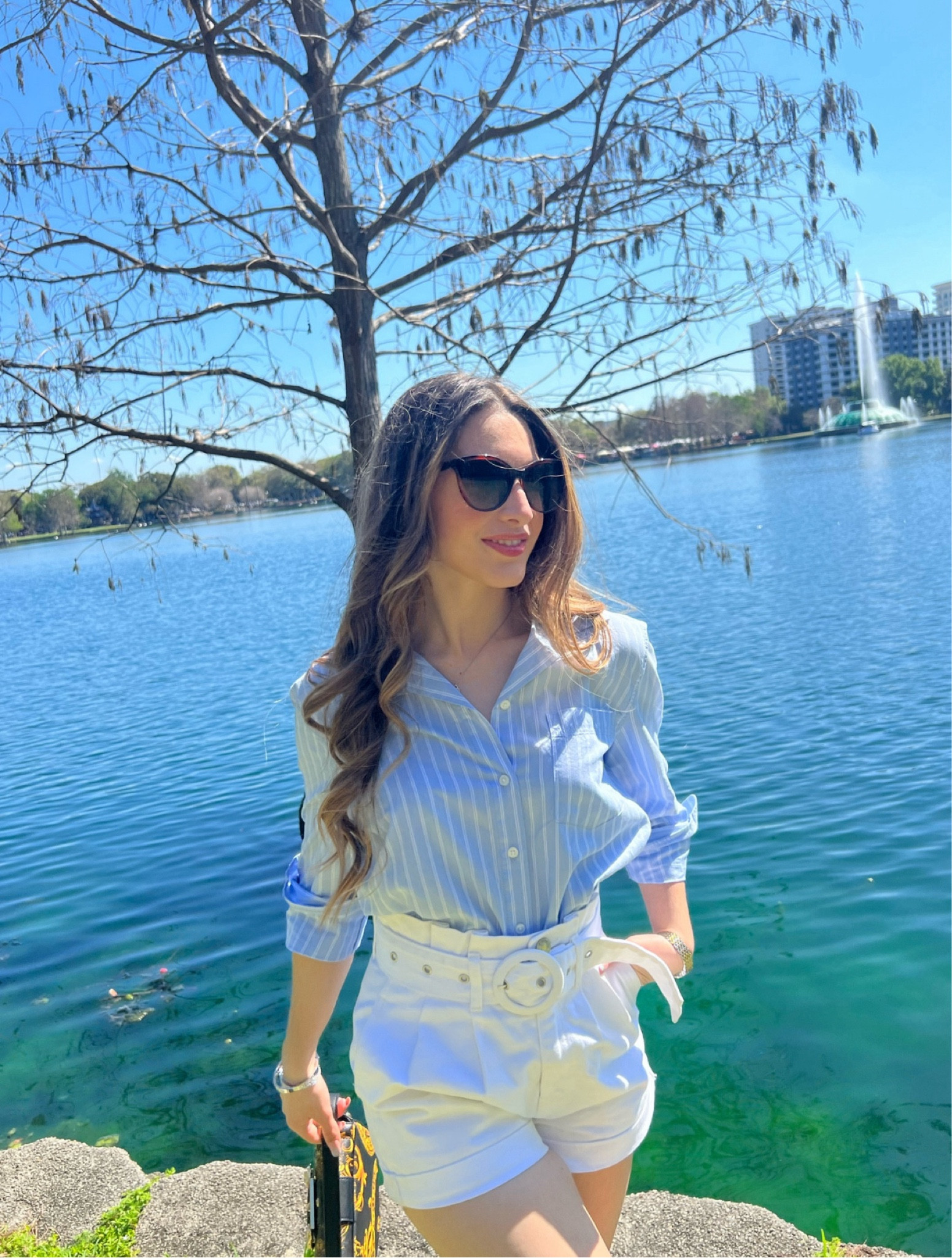 Gorgeous old money outfit inspo. Classic style: button down, paperbag jean shorts, white leather mules, cateye sunglasses, Versace purse. Xoxo! 

Vacation outfits, easter outfits, easter dress, festival, spring break, swimsuits, travel outfit, Spring style inspo, spring outfits, summer style inspo, summer outfits, espadrilles, spring dresses, white dresses, amazon fashion finds, amazon finds, active wear, loungewear, sneakers, matching set, sandals, heels, fit, travel outfit, airport outfit, travel looks, spring travel, gym outfit, flared leggings, college girl outfits, vacation, preppy, disney outfits, disney parks, casual fashion, outfit guide, spring finds, swimsuits, amazon swim, swimwear, bikinis, one piece swimsuits, two piece, coverups, summer dress, beach vacation, honeymoon, date night outfit, date night looks, date outfit, dinner date, brunch outfit, brunch date, coffee date, errand run, tropical, beach reads, books to read, booktok, beach wear, resort wear, cruise outfits, booktube, #ootdguides #LTKSummer #LTKSpring  

#LTKstyletip #LTKfit #LTKFind #LTKtravel #LTKworkwear #LTKsalealert #LTKshoecrush #LTKitbag #LTKFind #LTKstyletip #LTKbeauty