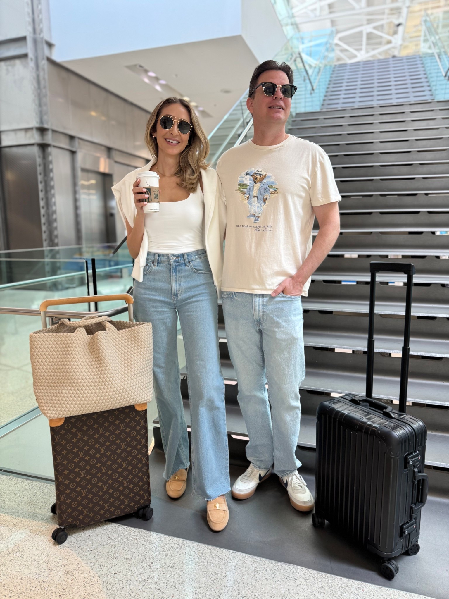 Airport travel outfit idea! 
Super comfortable and stylish. Fits true to size and I’m wearing size small 

#LTKTravel #LTKSeasonal #LTKStyleTip