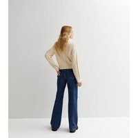 Off White Cable Knit Roll Neck Jumper New Look | New Look (UK)