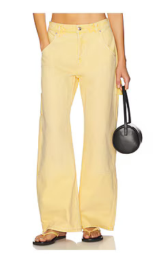 EB Denim Enzo Double Knee Carpenter in Butter from Revolve.com | Revolve Clothing (Global)