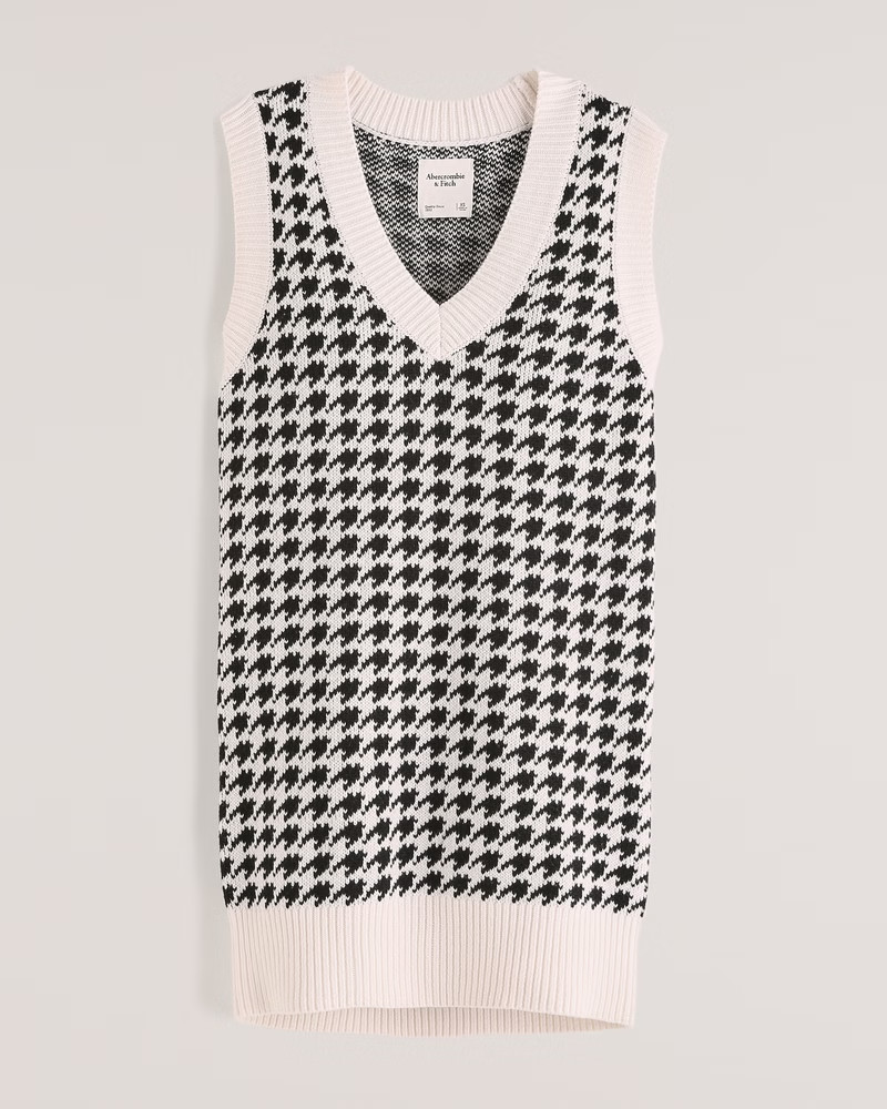 Women's Sweater Vest Mini Dress | Women's Dresses & Jumpsuits | Abercrombie.com | Abercrombie & Fitch (US)