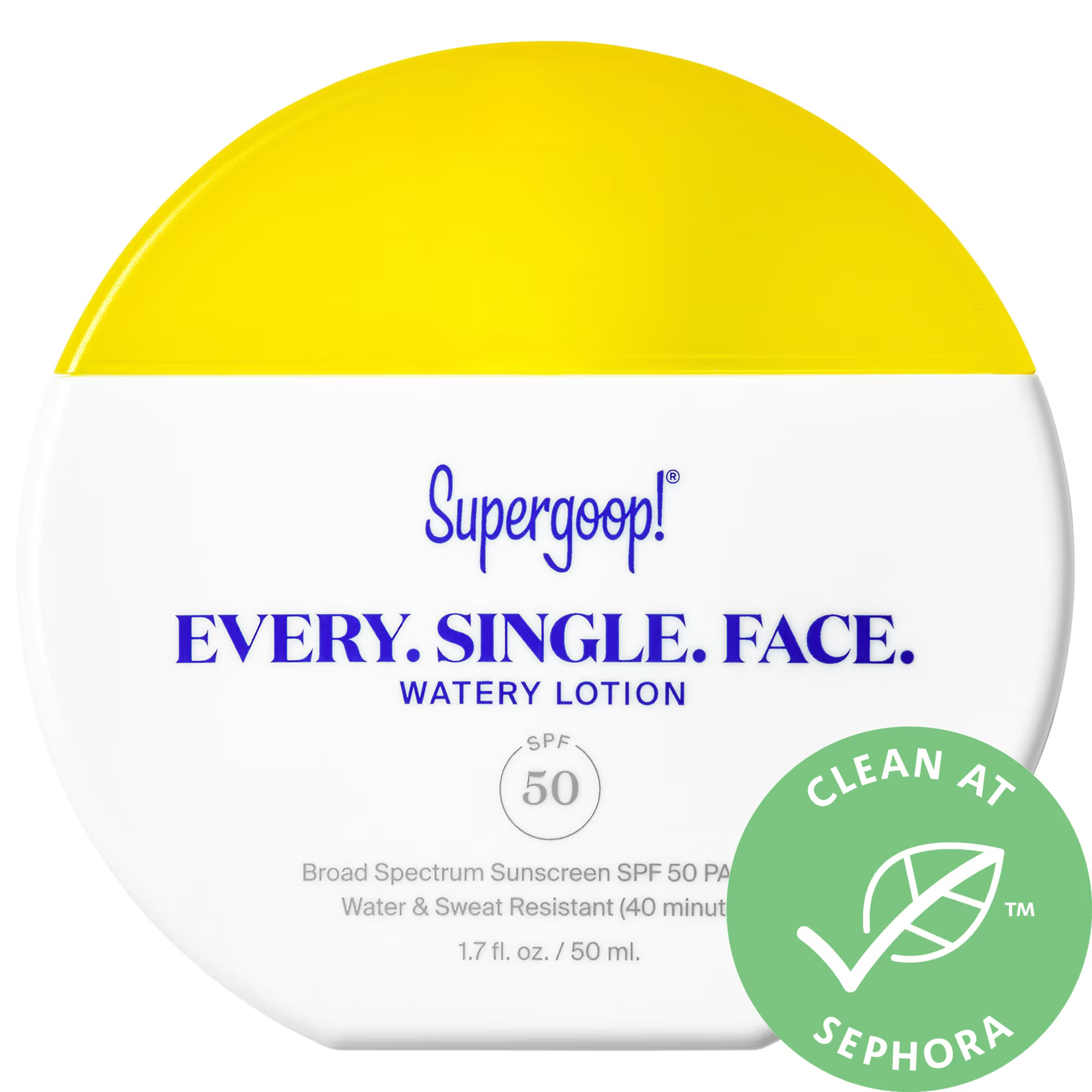 Supergoop! Every. Single. Face. Watery Lotion SPF 50 1.7 oz/ 50 mL | Sephora (US)