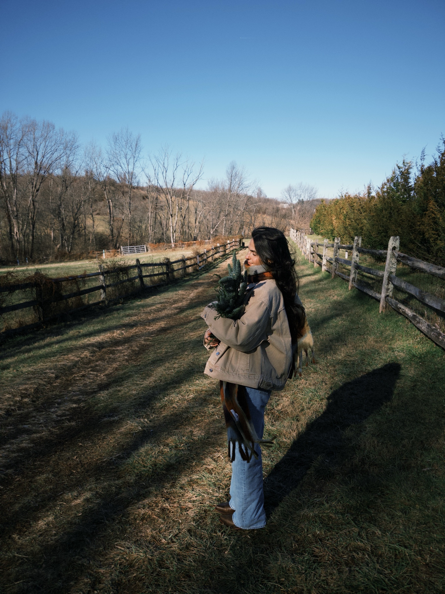 wearing my @tecovas boots 🌲 they are my favorite! #tecovaspartner 