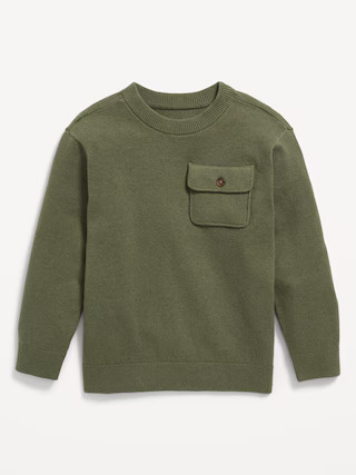 SoSoft Lite Utility Pocket Sweater for Toddler Boys | Old Navy (US)
