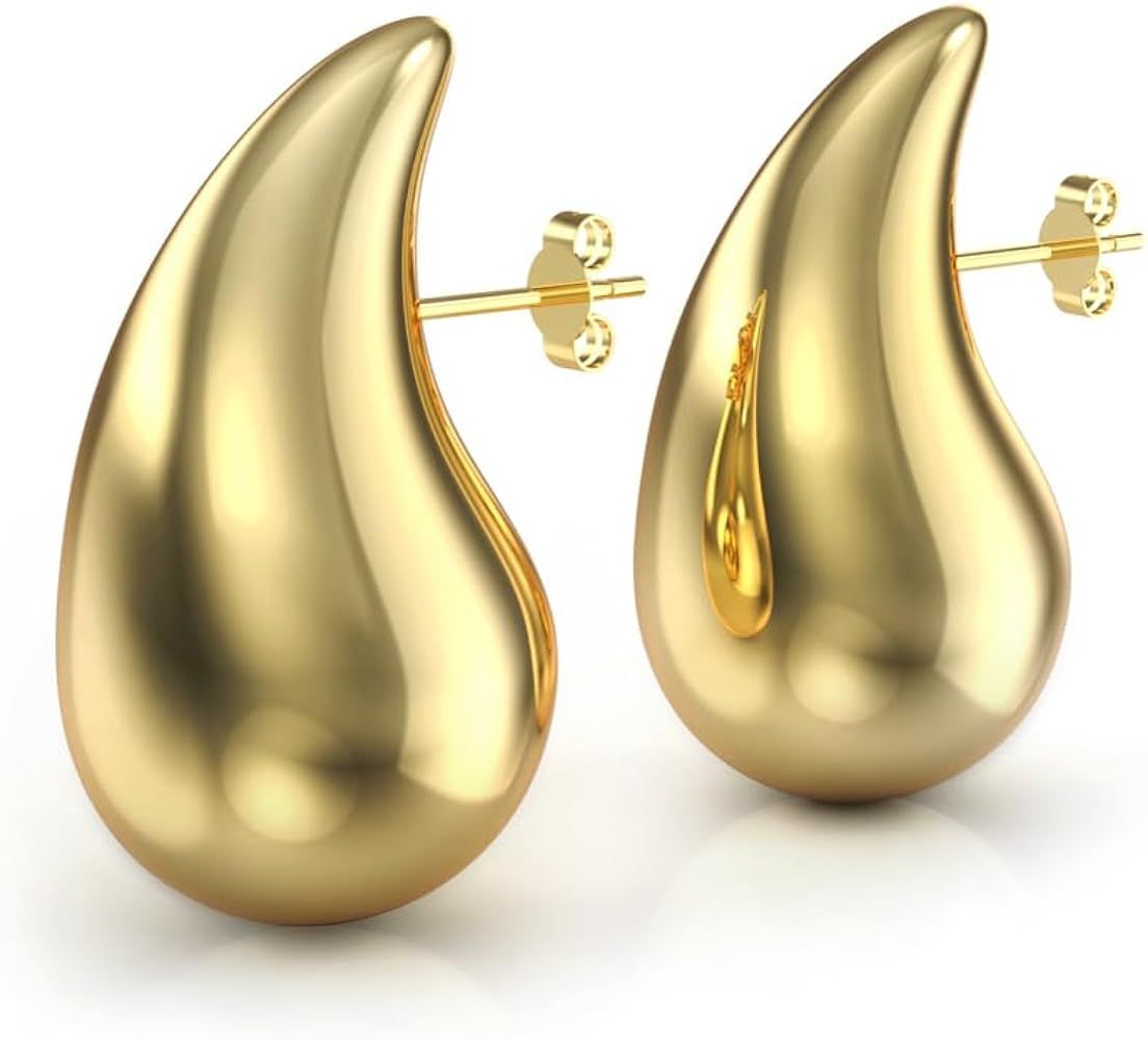 Teardrop Earrings, Drop Earrings, Teardrop Earrings for Women, Hypoallergenic Tear Drop Earrings ... | Amazon (US)