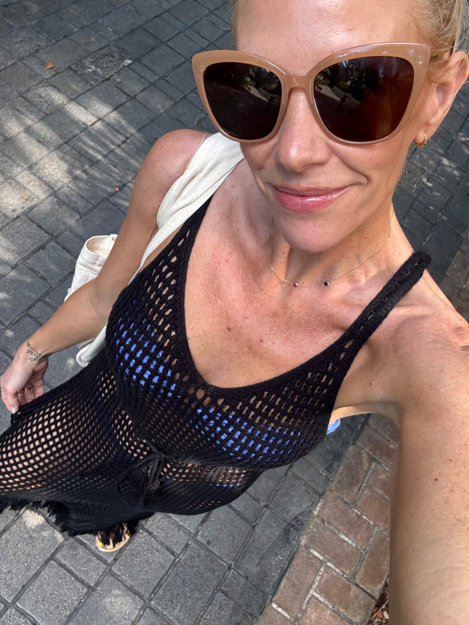 #LTKswim
black crochet cover up
vacation style 


#LTKOver40 #LTKootd #LTKTravel