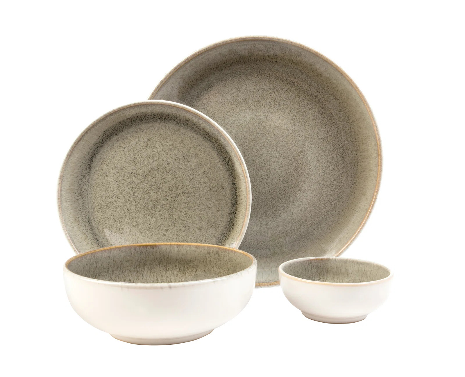 Resona Moss 16 Piece Dinnerware Set, Service for 4 | Wayfair North America