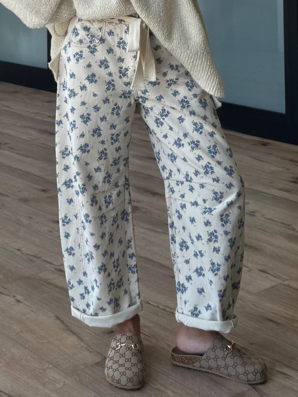 Bluebonnet Drawstring Barrel Pants | Shop Talulah